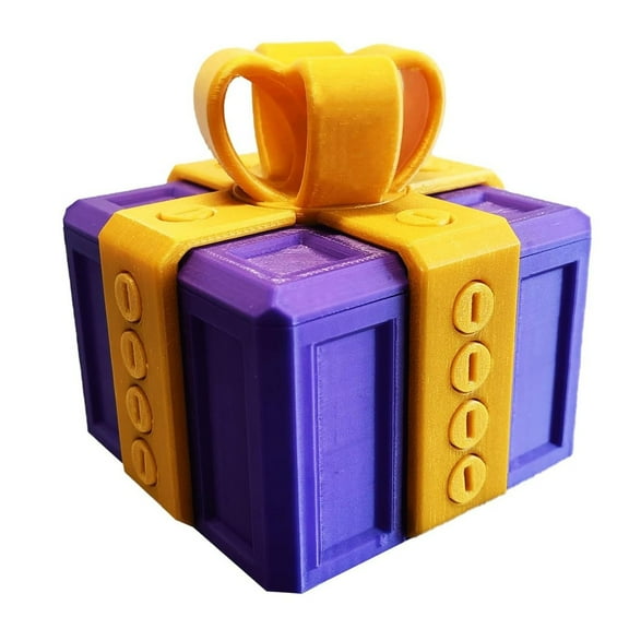 3.6in*3.6in*4in Width Annoying Gift Box, Prank Screw Box, Annoying Gift Box with Just for You Finger In a Box, Surprise Funny Prank Box, Best Christmas Gifts 2025 ,Purple