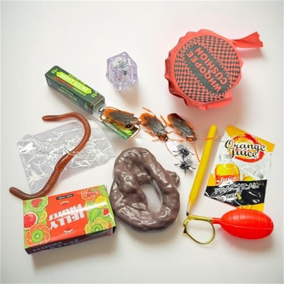 Prank Toy Gift Box Set Spoof Trick Set Funny Practical Joke Kit Party Game Props Novelty Toys For Adults Friends Family Gatherings Laughter Entertainment