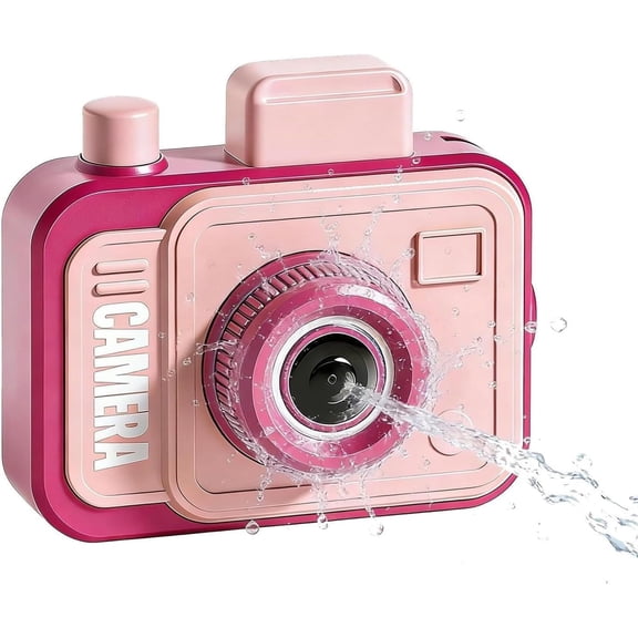 Prank Two-Way Camera Water Gun, Bidirectional Spray & Pocket-Sized Design for Pool Parties, Beach Games & Summer Pranks