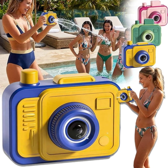 Prank Two-Way Camera Water Gun, Dual-Direction Spray & Compact Design for Pool Parties, Beach Games & Summer Pranks