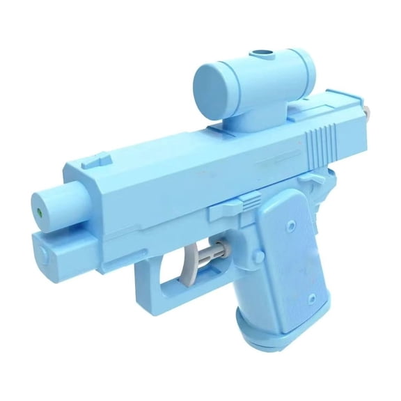 Prank Two-Way Water Gun, Pranks Battle Water Guns Fight, Novelty Game for Parties & Summer Fidget Gun Toys for Adults,The Best Gift for Friends Blue