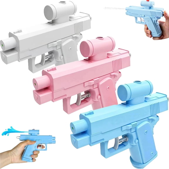 Prank Water Gun Shoots Backwards,Prank Squirt Gun with Reverse Spray,Trick Water Guns,Beach & Pool Water Fighting Activities