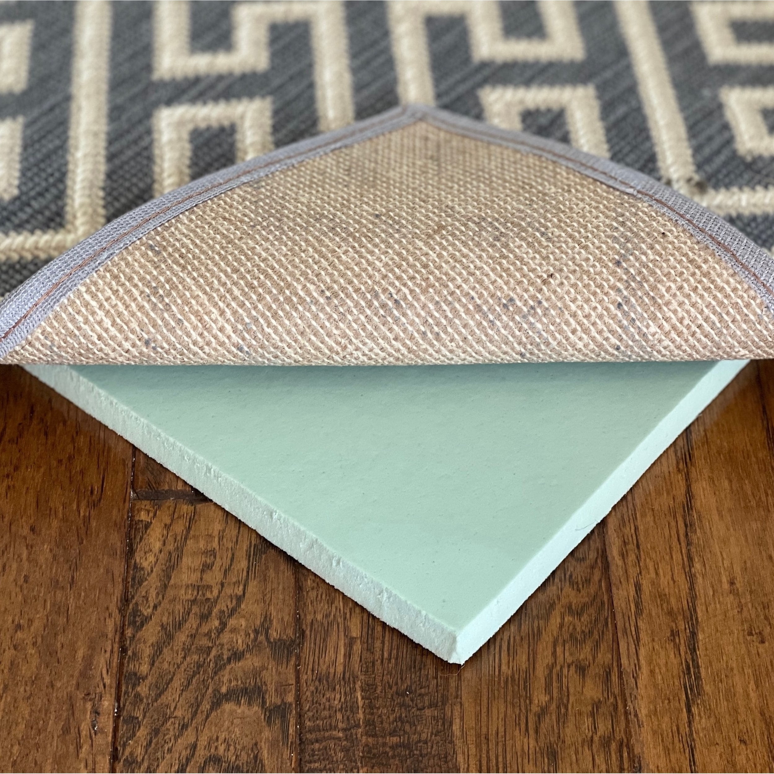 Prata Rug Pad - Memory Foam Freshest Green Luxury Rug Pad 6' X 9 ...