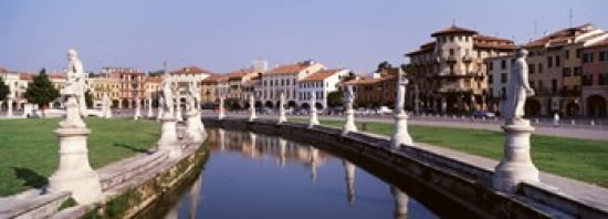 Prato Della Valle Padua Italy Canvas Art - Panoramic Images (36 x 13)