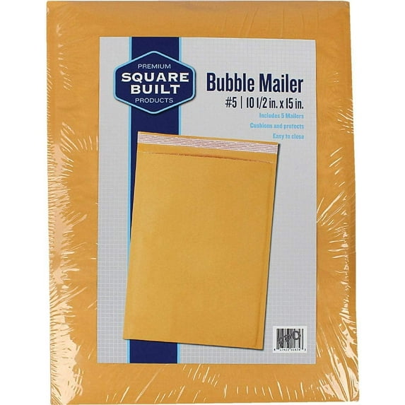 Pratt Industries SBA55BM 5 Pack #5 Bubble Mailer