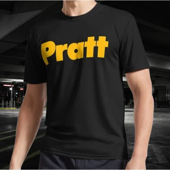 Pratt Institute Logo Merchandise Essential Funny Size Mode American T-shirt