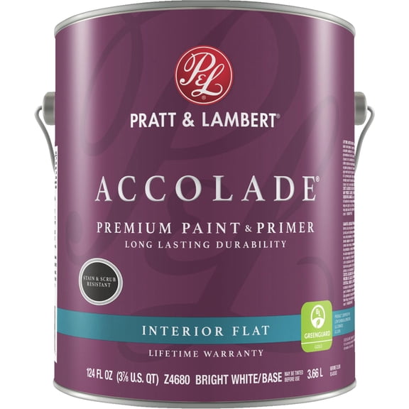 Pratt & Lambert Int Flt Bright Wht Paint