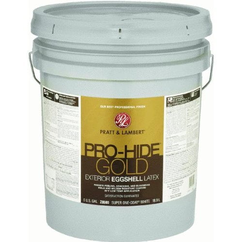 Worldwide Sourcing Exterior House Paint Pro-Hide Gold Eggshell - Latex - Gold