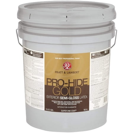 Pratt & Lambert Pro-Hide Gold Semi-Gloss Latex Exterior House Paint