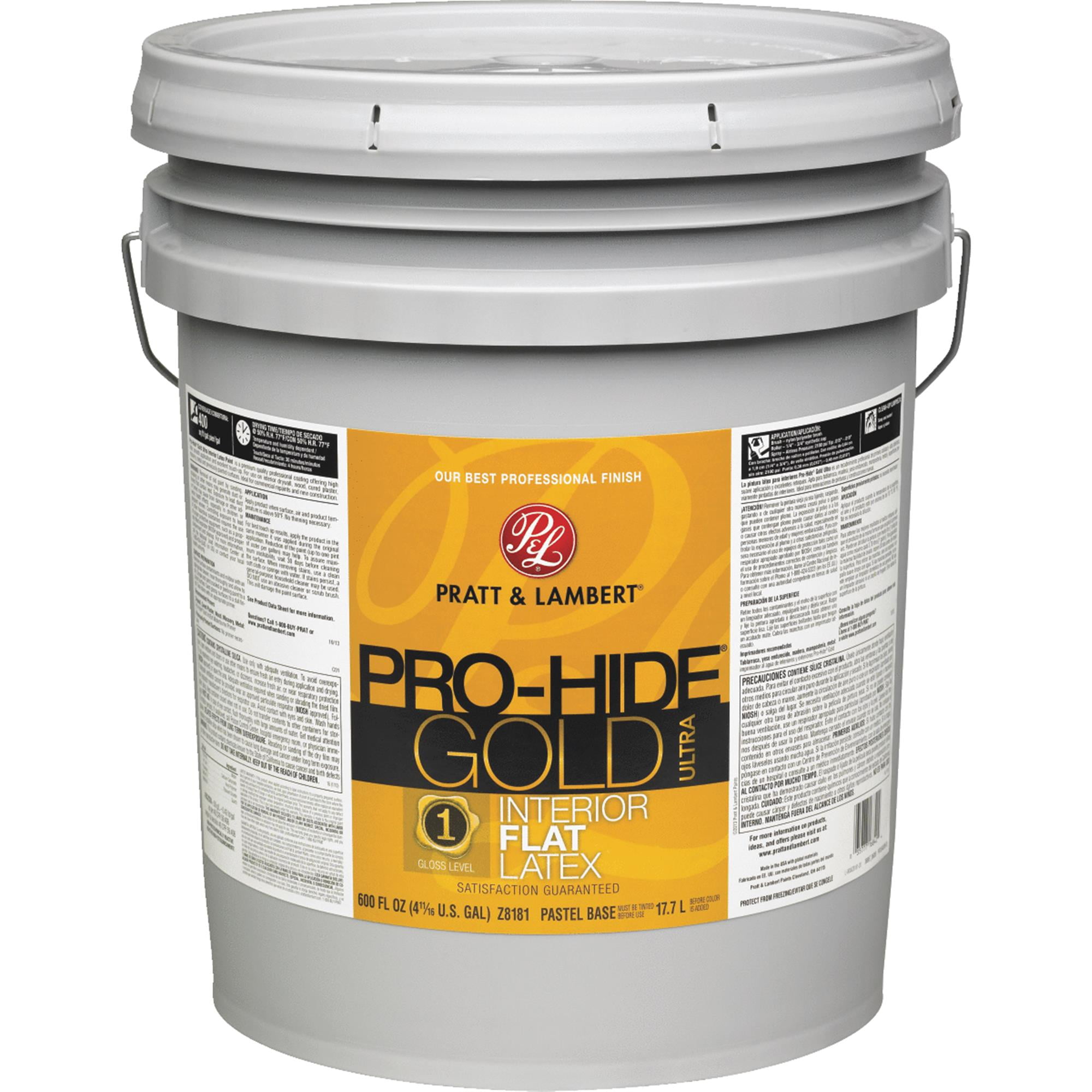 Pro-Hide 4038105 Interior Flat Pastel Paint - 5 gal