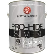 Sherwin-Williams Pro-Hide Interior Latex Wall Paint Semi-Gloss - Silver   Interior & Exterior Use, Professional Finish