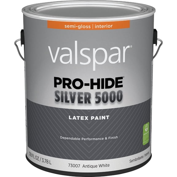 Sherwin-Williams Pro-Hide Interior Latex Wall Paint Semi-Gloss - Silver Interior & Exterior Use, Professional Finish