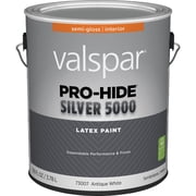 Sherwin-Williams Pro-Hide Interior Latex Wall Paint Semi-Gloss - Silver   Interior & Exterior Use, Professional Finish