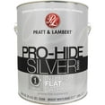 thumbnail image 1 of Pratt & Lambert Pro-Hide Silver 5000 Z5300 Z5380-16 Interior Paint, Flat, Bright White, 1 gal, 1 of 1