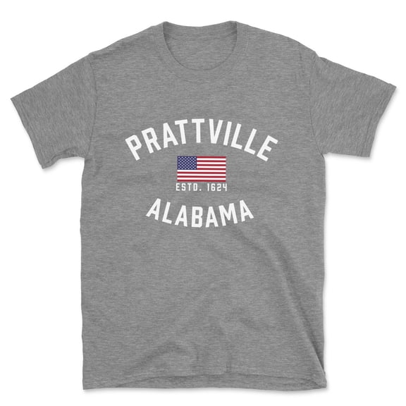 Prattville Alabama Patriot Men's Cotton T-Shirt