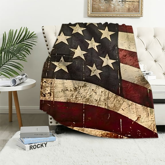 Pratyus Americo Makk Throw Blanket Soft Cozy Plush Lightweight for All Seasons Gift for Women Children 40x50in