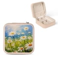 thumbnail image 1 of Pratyus Daisies Jewelry Box Organizer for Necklace, Ring, Earring - Valentine's Day Gift Pink, 1 of 5