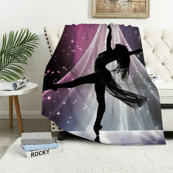 Pratyus Dance Performance Throw Blanket for Couch Sofa Bed | Super Soft All Seasons Blanket | Exquisite Home Decorative Gift 40x50in