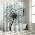 thumbnail image 1 of Pratyus Dandelion Shower Curtain Waterproof Bath Curtain Kids Bathroom Decor Polyester Fiber Home Bathtubs Bathroom Decoration Modern Chic Style with Hooks 36"x72, 1 of 7