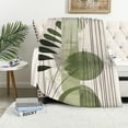 thumbnail image 1 of Pratyus Geometric Abstract Art Print Throw Blanket, Flannel Lightweight Soft Blanket for All Seasons, Multi-Functional Home Decor and Gift Idea 40x50in, 1 of 6