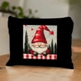 thumbnail image 1 of Pratyus Gnome Theme Tote Bag Valentine Gift Pink Love Cosmetic Bag for Women Friends Travel Essentials Ladies Accessories Black, 1 of 6