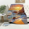 thumbnail image 1 of Pratyus Impressionist Painting Flannel Throw Blanket for Bed Couch Sofa Chair All Seasons Comfort Long-Lasting Hand Feel Blanket 50x60in, 1 of 6