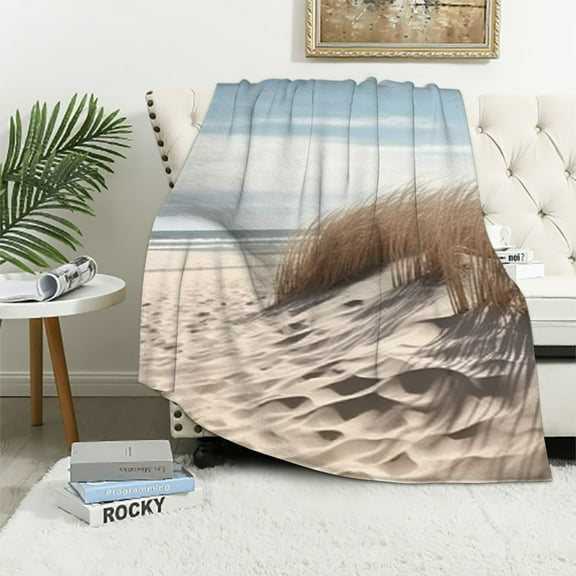 Pratyus Land Art Flannel Throw Blanket for Bed Couch Sofa Chair All Seasons Comfort Exquisite Gift 40x50in