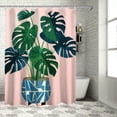 thumbnail image 1 of Pratyus Minimalist Painting Quick-Drying Shower Curtain Set with Hooks for Bathroom Decoration and Hygiene, Home Bathtubs Bathroom Curtain in Various Sizes 60x72, 1 of 7