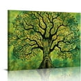 thumbnail image 1 of Pratyus Organic Painting Canvas Wall Art Decor for Home, Living Room, Bedroom - Ready to Hang 20x16in, 1 of 6