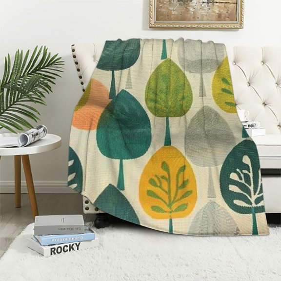 Pratyus Pattern Design Throw Blanket for All Seasons Home Decor - Excellent Hand Feel Flannel Blanket 40x50in