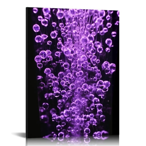 Pratyus Plasma Kinetic Pointillism Canvas Wall Art Home Decoration Gift 12x16in