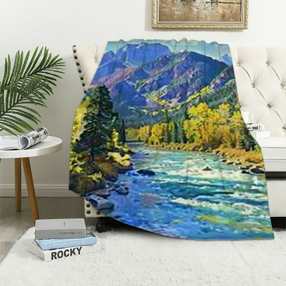 Pratyus Pumpkins Halloween Short Plush Tapestry Wall Hanging Home Decor - Vivid Print, Multi-Functional Design, Easy Installation 40x60inch