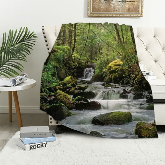 Pratyus Rocks Throw Blanket for Couch Sofa Bed Home Decor All Seasons Gift