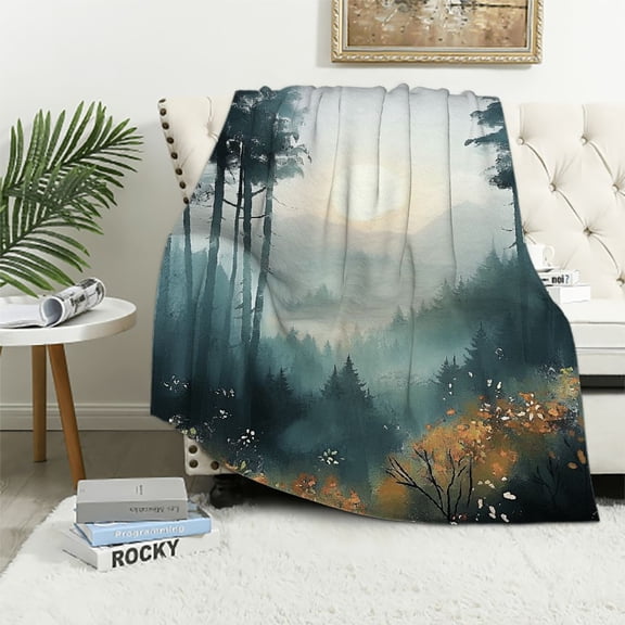 Pratyus Sunlight Throw Blanket for Couch and Outdoor All Seasons Use Super Soft Blanket 50x60in