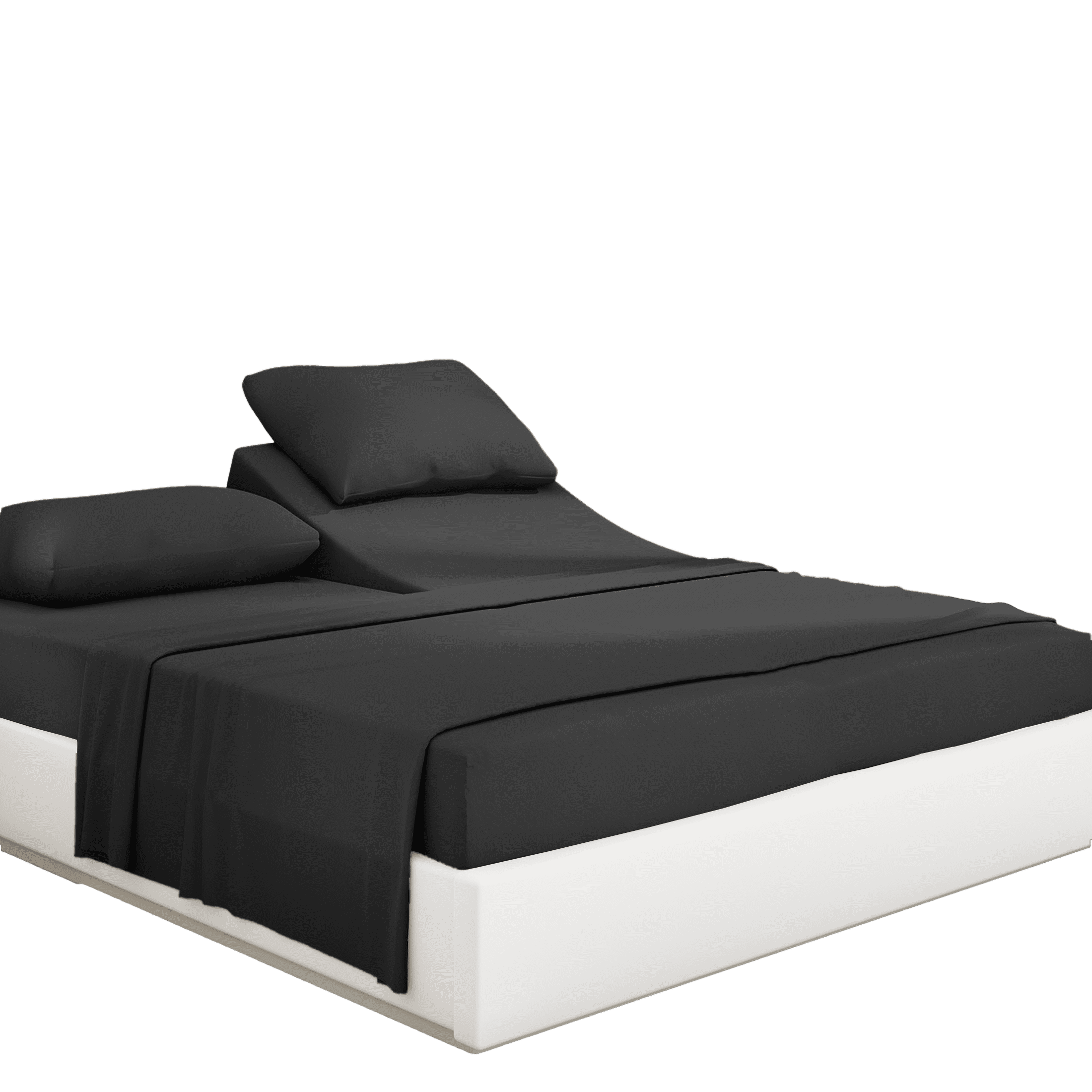 Pratyux 24INCH EXTRA DEEP POCKETS Split Head King Sheet Set 700