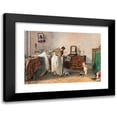 thumbnail image 1 of Pravaggi 18x14 Black Modern Framed Museum Art Print Titled - Reprimand, 1 of 5
