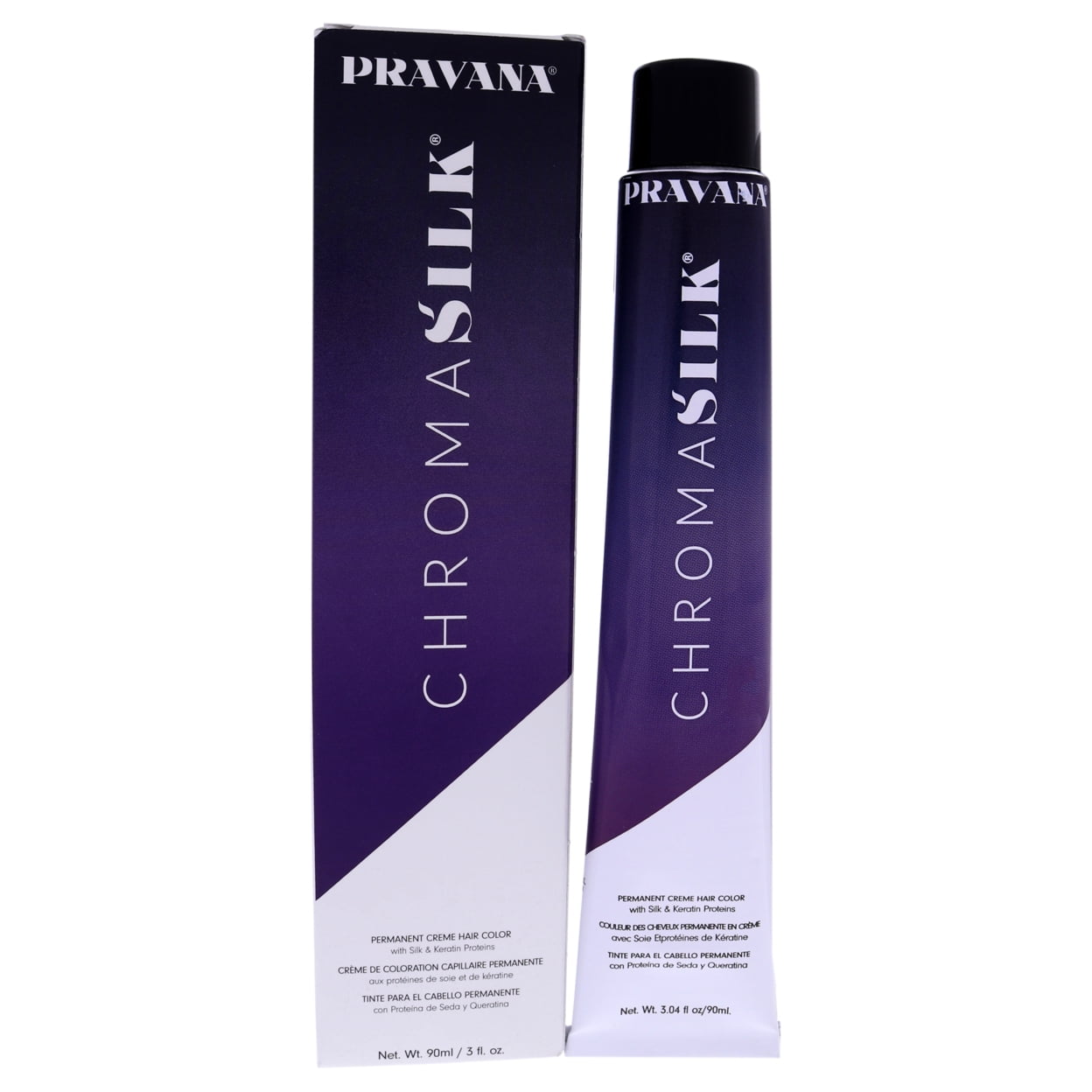 Pravana ChromaSilk Creme Hair Color, 5.5/5M Light Mahogany Brown