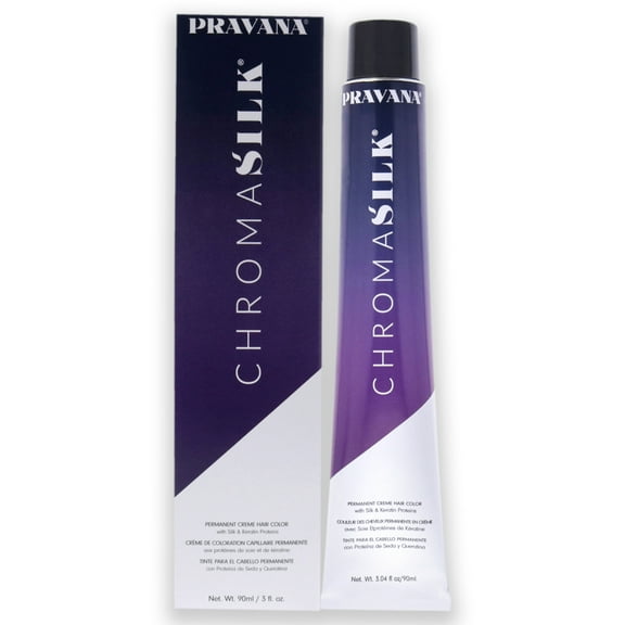 Pravana ChromaSilk Creme Hair Color - 6N Dark Blonde, 3 oz Hair Color
