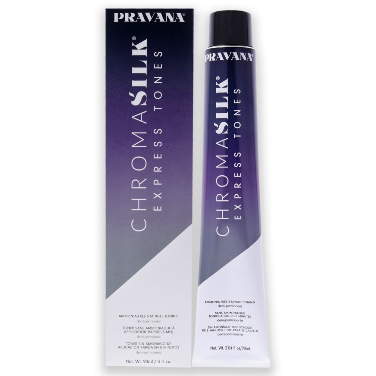 Pravana ChromaSilk, Hair Color Express Tones Ash / 3 oz
