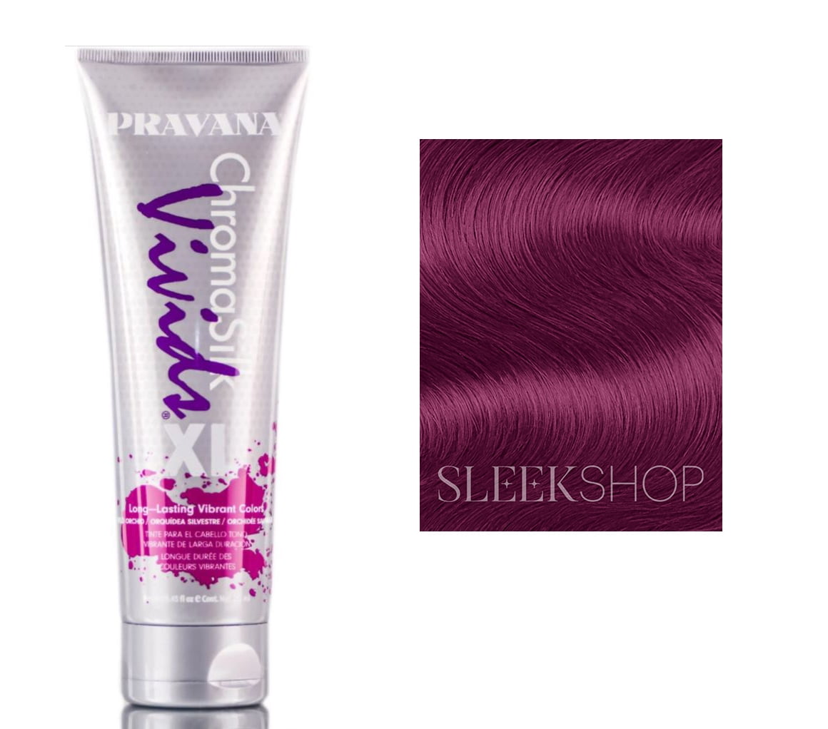その他 NPK Shin Violet Symphony Ver Pravana ChromaSilk, Hair Color Vivids XL Long Lasting Vibrant