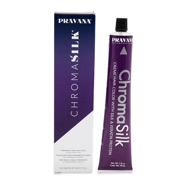 Pravana ChromaSilk Permanent Creme Hair Color Dye (7 7n Blonde)