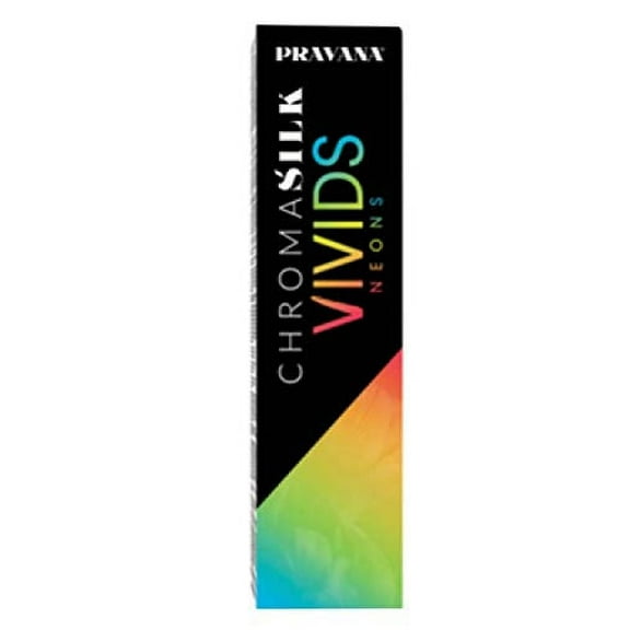 Pravana ChromaSilk VIVIDS CRYSTALS Hair Color Shades with Silk & Keratin Amino Acids Dye (with Sleek Brush) Haircolor Crystal (Purple Tourmaline)