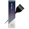 thumbnail image 1 of Pravana Chromasilk EXPRESS TONES Ammonia-Free 5 Minute Toning DEMI-PERMANENT Hair Color Dye (w/Sleek Tint Brush) Cream Haircolor Chroma Silk Quick Toning (SMOKEY SILVER), 1 of 3