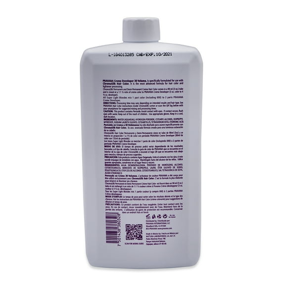 Pravana Creme Developer 30 Volume - Size : 33.8 oz
