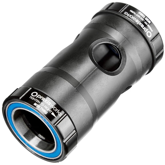 Praxis Black PEDALIER M30 Thru BB30/PF30 73mm MTB 73-4101R, Adults Unisex, Standard