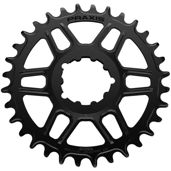Praxis Works Narrow Wide 1x Chainring, 3mm Offset, 32t