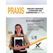 Praxis English Language, Literature and Composition 0041, 5041 Book and Online, Paperback
