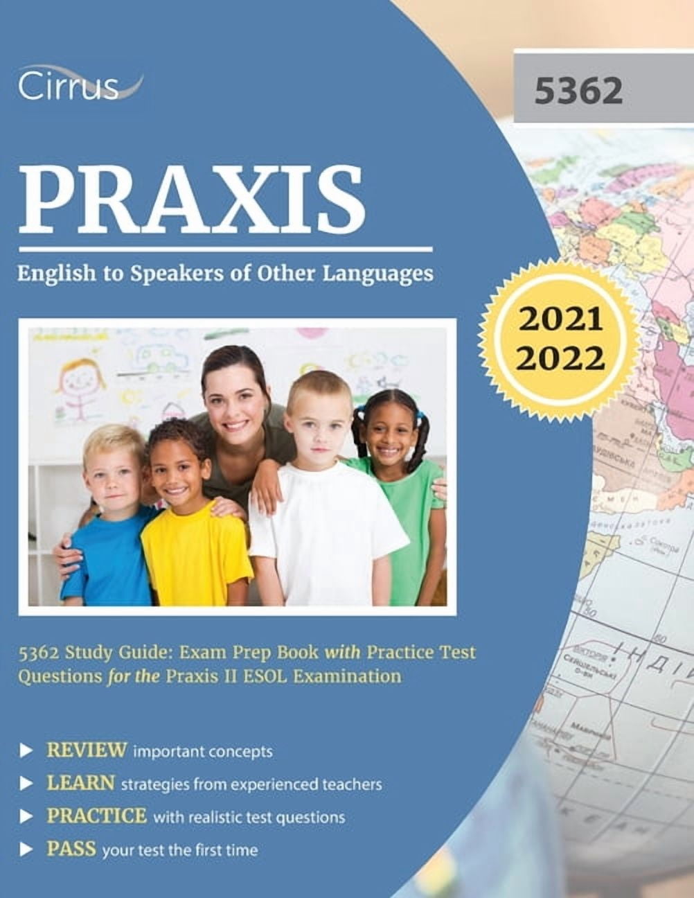 Praxis English to Speakers of Other Languages 5362 Study Guide: Exam Prep Book with Practice Test Questions for the Prax, (Paperback)