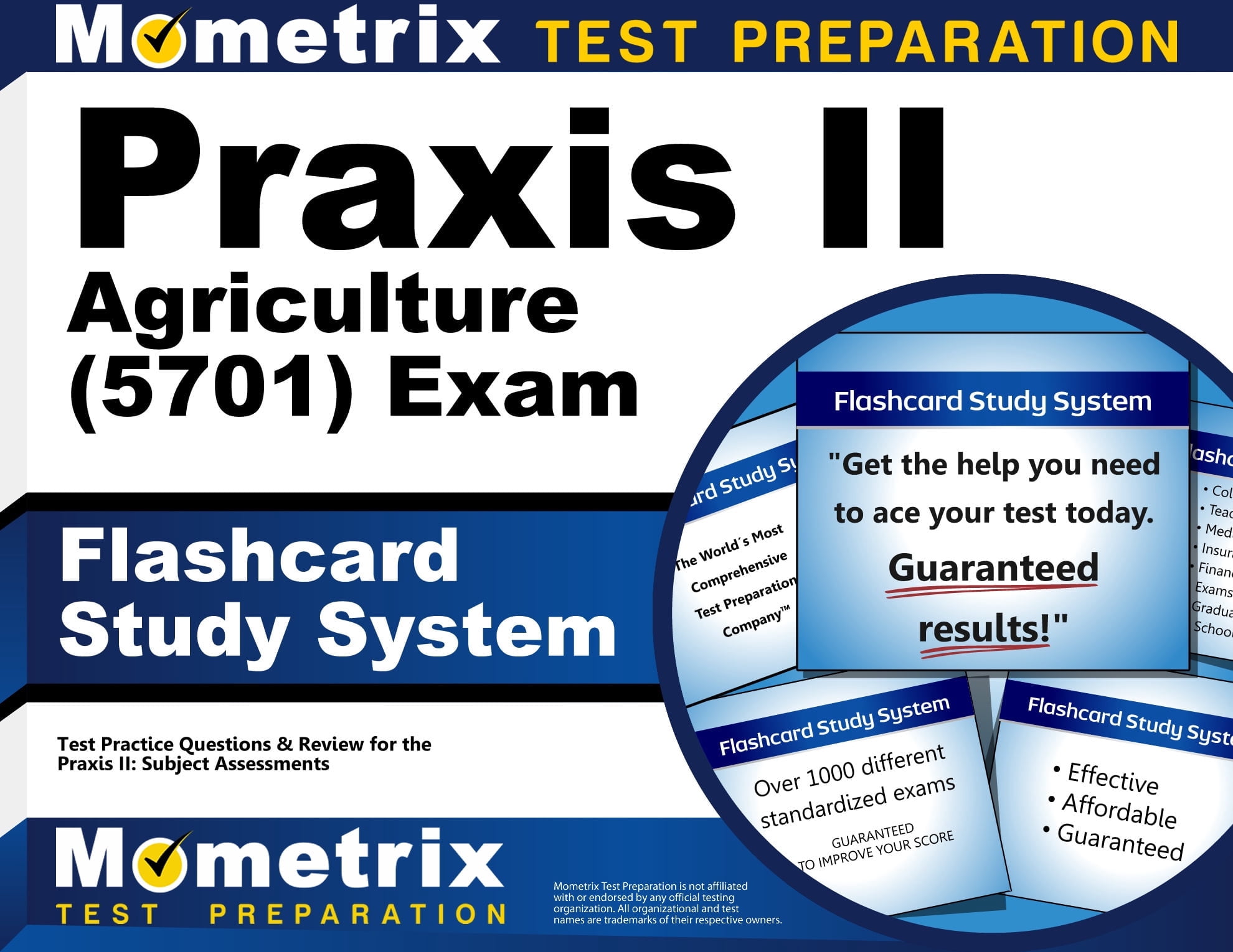 Praxis II Agriculture (5701) Exam Flashcard Study System : Praxis II Test Practice Questions ...