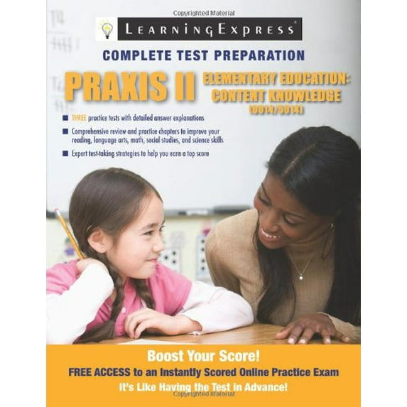 Pre-Owned Praxis II: Elementary Education Content Knowledge (Paperback) 1576857700 9781576857700